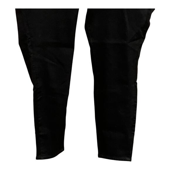 Jag Mid Rise Skinny Black Jeans Size 20W - Picture 2 of 7